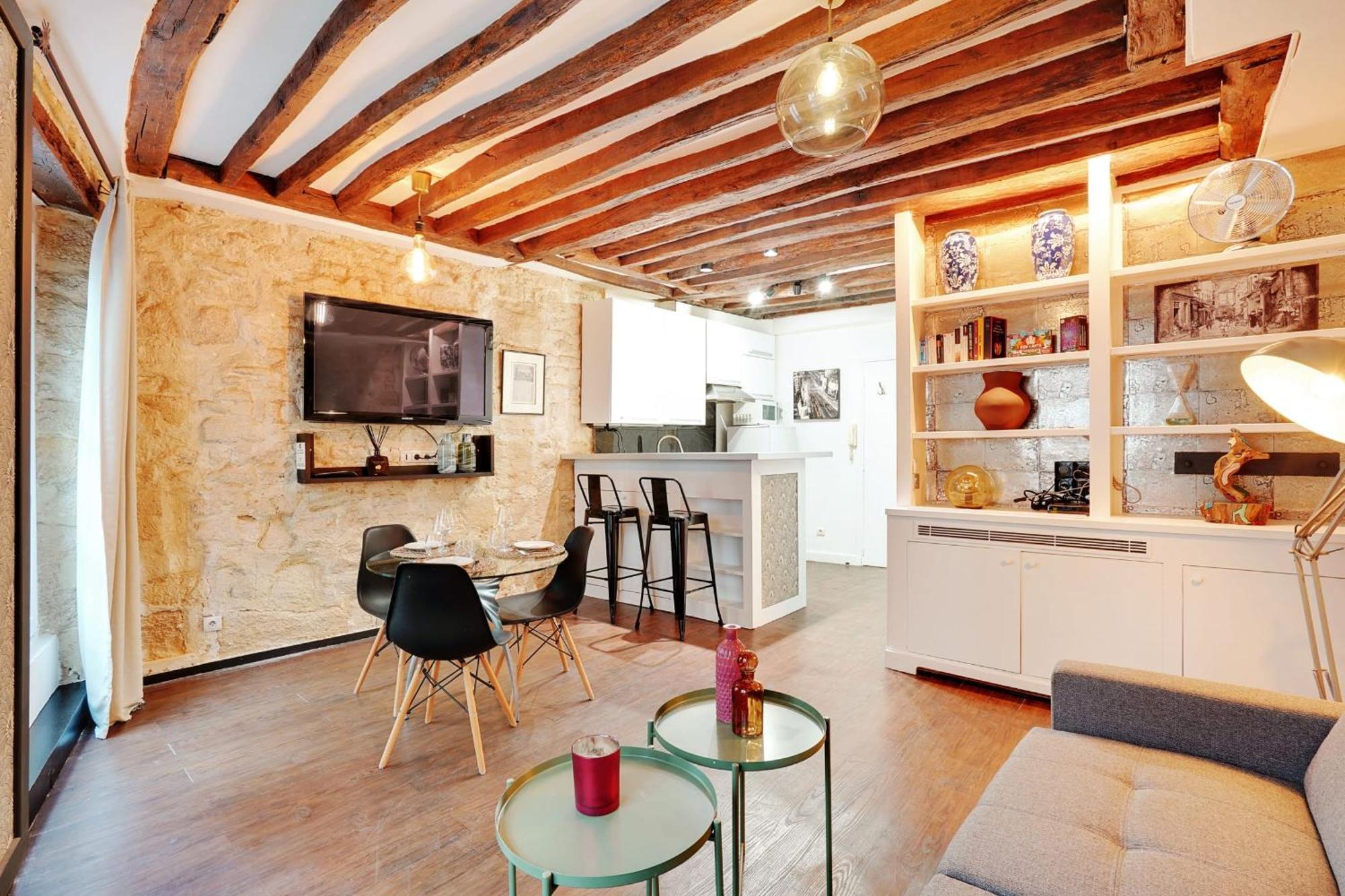 Apartament Marais - Vosges Luxury Flat Paryż Zewnętrze zdjęcie