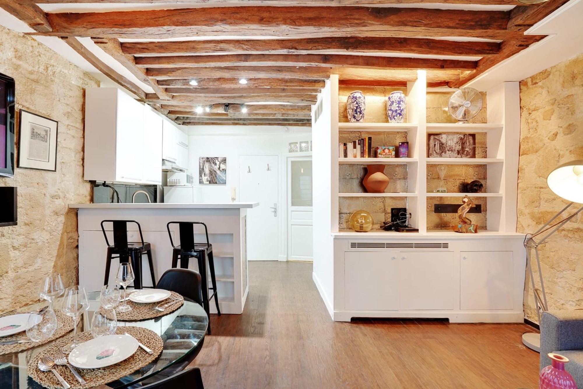 Apartament Marais - Vosges Luxury Flat Paryż Zewnętrze zdjęcie